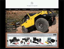 Tablet Screenshot of camelwinch.com